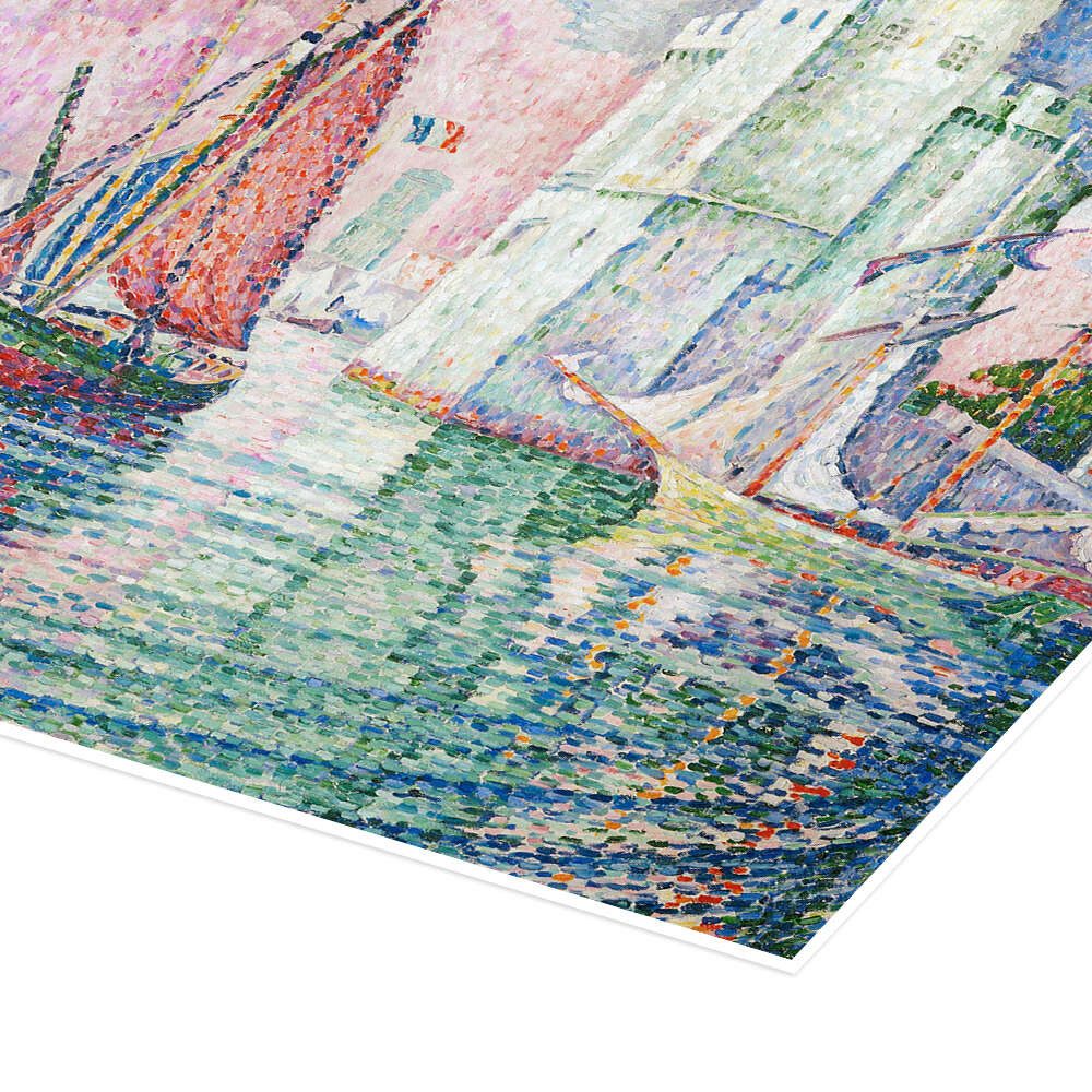 Posterlounge Wandbild Hafen in La Rochelle, Paul Signac, erhältlich als Poster, Leinwandbild, Wandsticker oder Acrylglasbild
