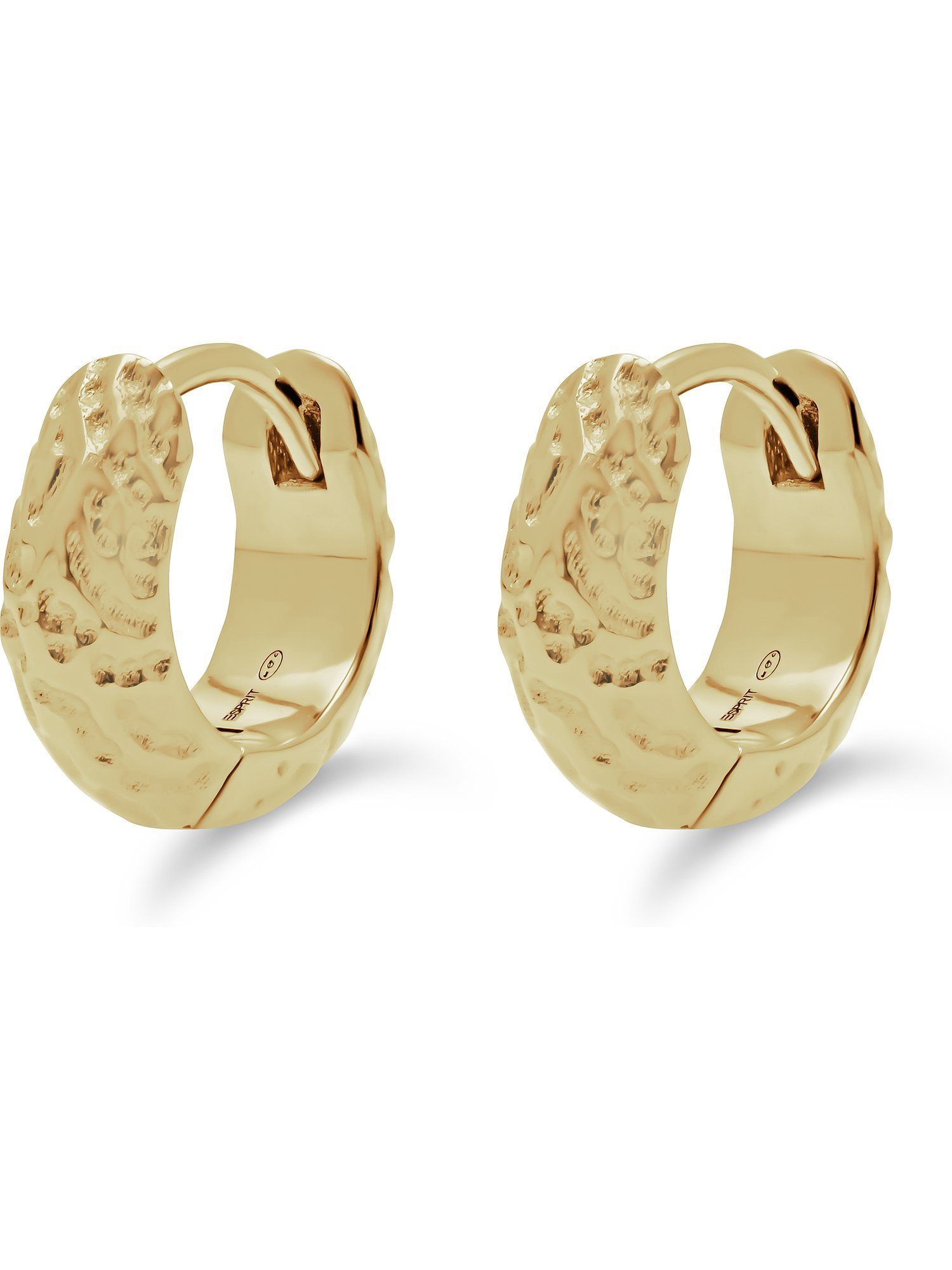 Esprit Paar Creolen ESPRIT Damen-Creolen 925er Silber (Paar), UNEVEN METAL