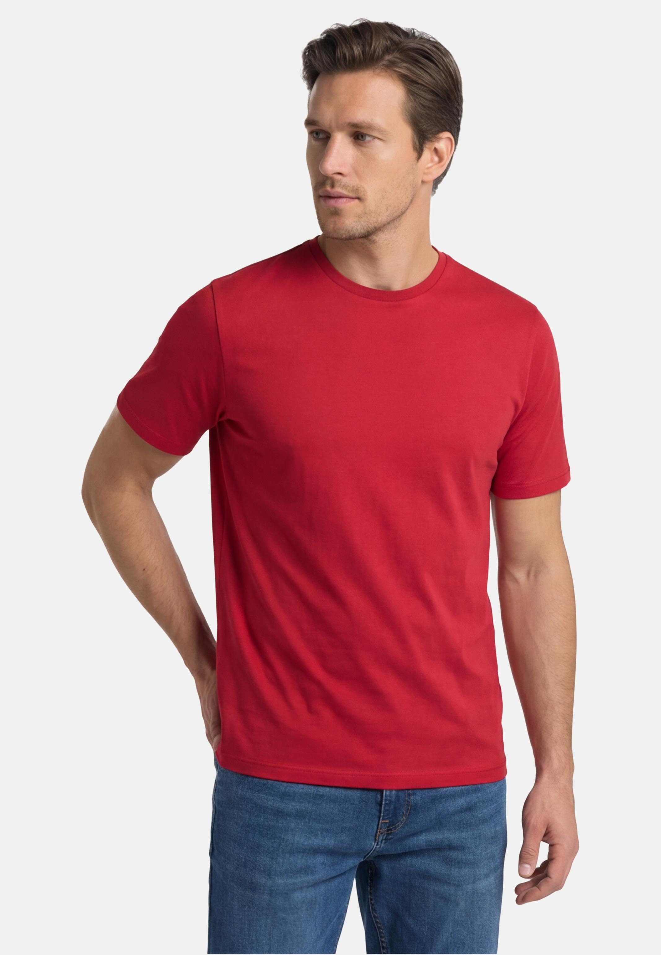 Redmond T-Shirt 5er Pack Basic (Spar-Set, 5-tlg) T-Shirt - Baumwolle - Atmungsaktiv