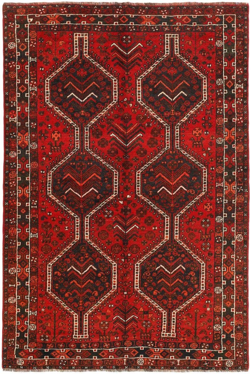 rechteckig, Shiraz 10 / Orientteppich Handgeknüpfter Höhe: Trading, 178x266 mm Orientteppich Nain Perserteppich,