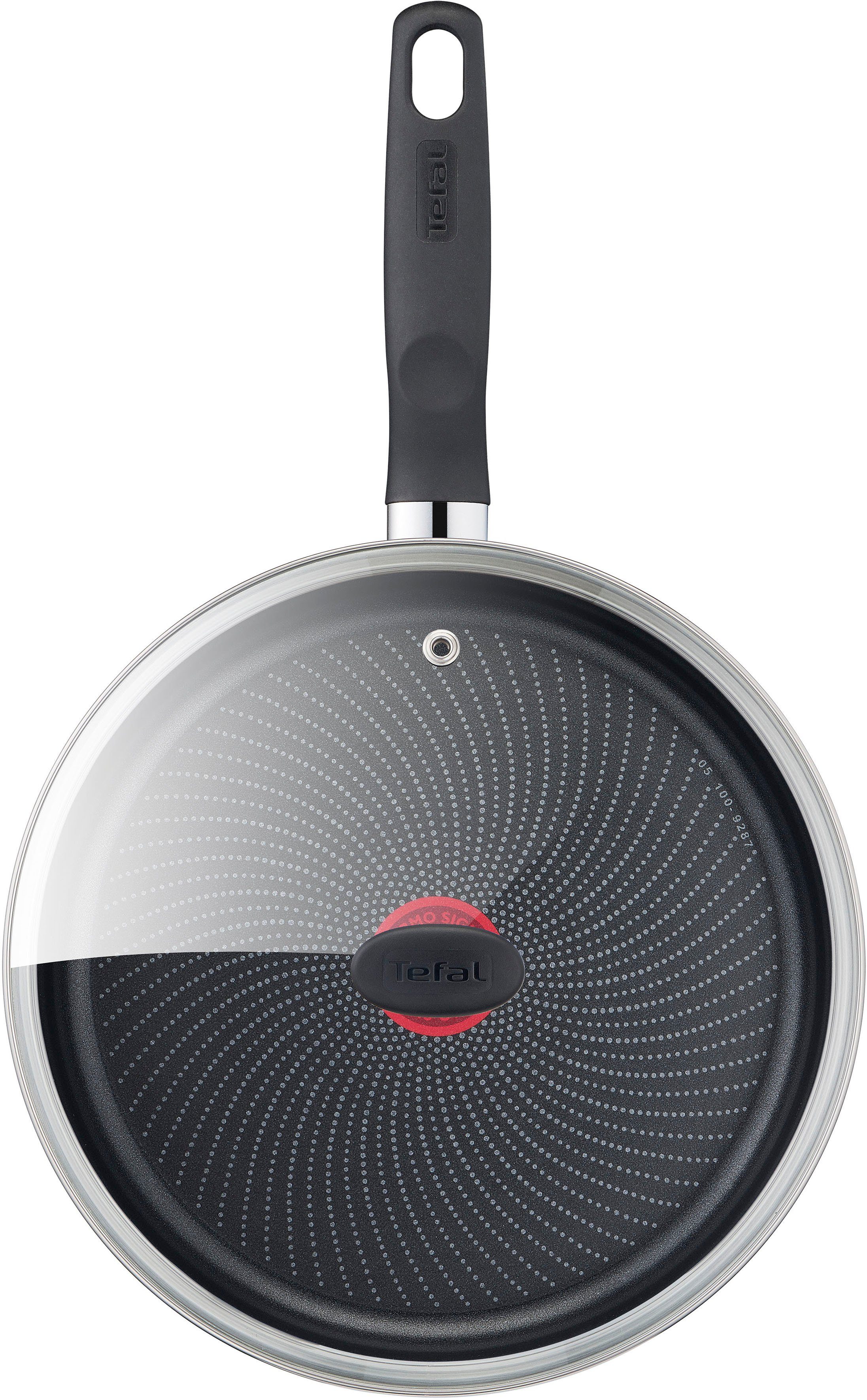 Tefal Schmorpfanne Start'Easy, Aluminium, Thermo-Signal-Temperaturanzeiger, Induktion, Ø 24 cm