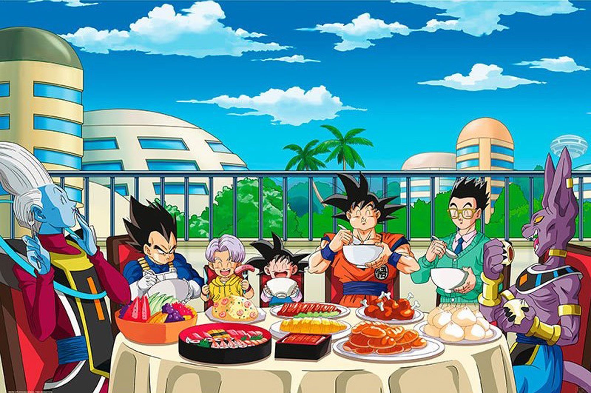 Poster Dragon Ball Super - Плакат - Festin