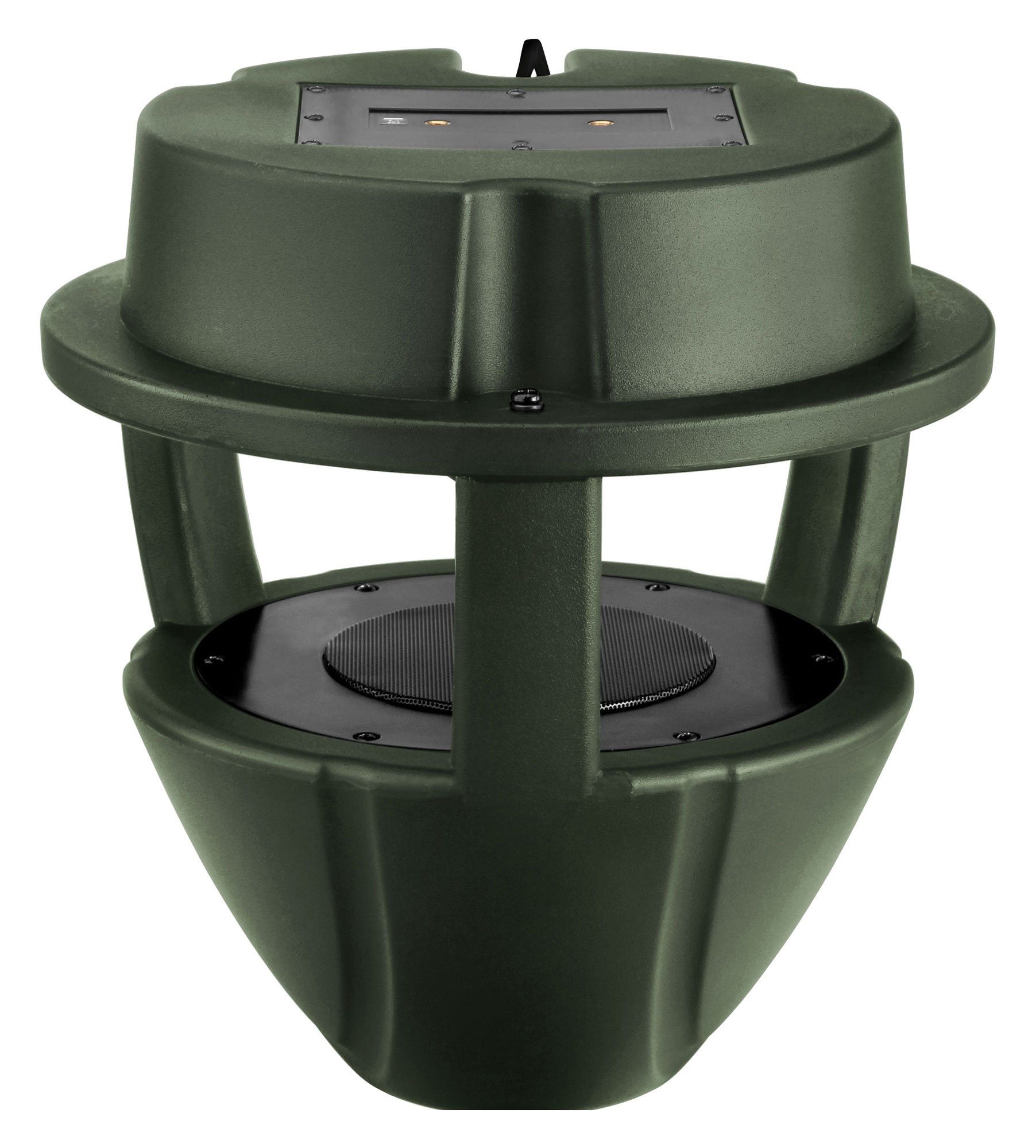 Pronomic HLS-560BT GR 360° Outdoor-Lautsprecher Bluetooth 120 Watt Grün Außenlautsprecher (Bluetooth, 60 W, Wasser- und UV-resistenter Bluetooth-Lautsprecher mit 5,25" Woofer)