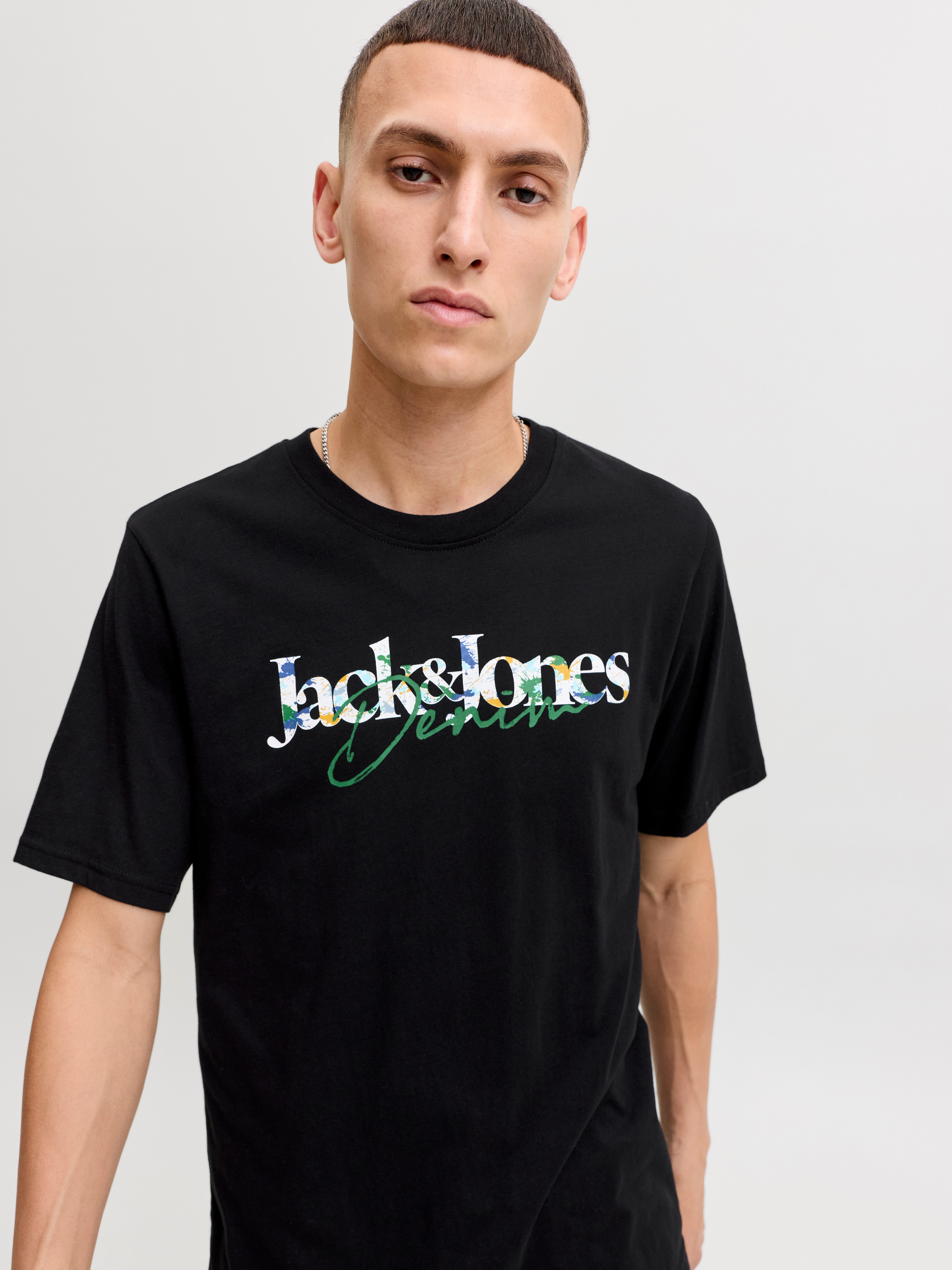 Jack & Jones Rundhalsshirt JJTOM TEE SS CREW NECK SN Baumwolle, regular fit – Bild 4 von 5