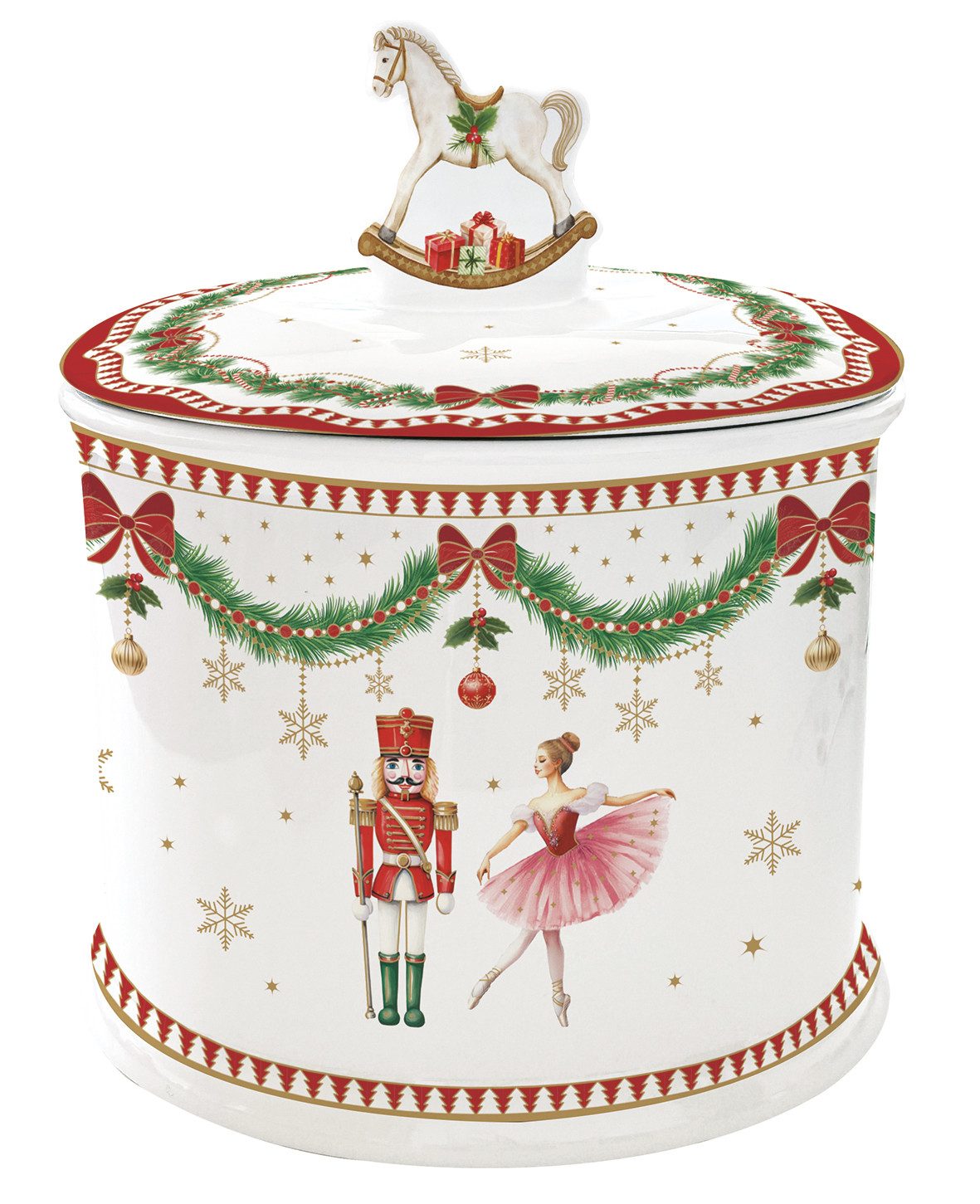 EasyLife Keksdose MNOE1334 - "Magie de Noel" in Geschenkbox, 14 x 16,5 cm, (1-tlg)
