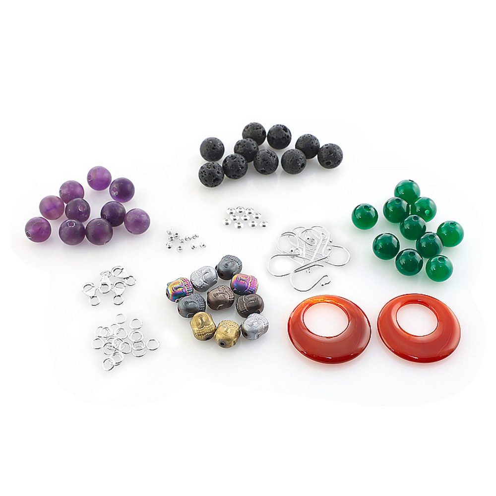 Cavill Schmuckset Cavill 327,65 ct bunte Edelsteine mit Silberkomponenten für Schmuck (1-tlg)