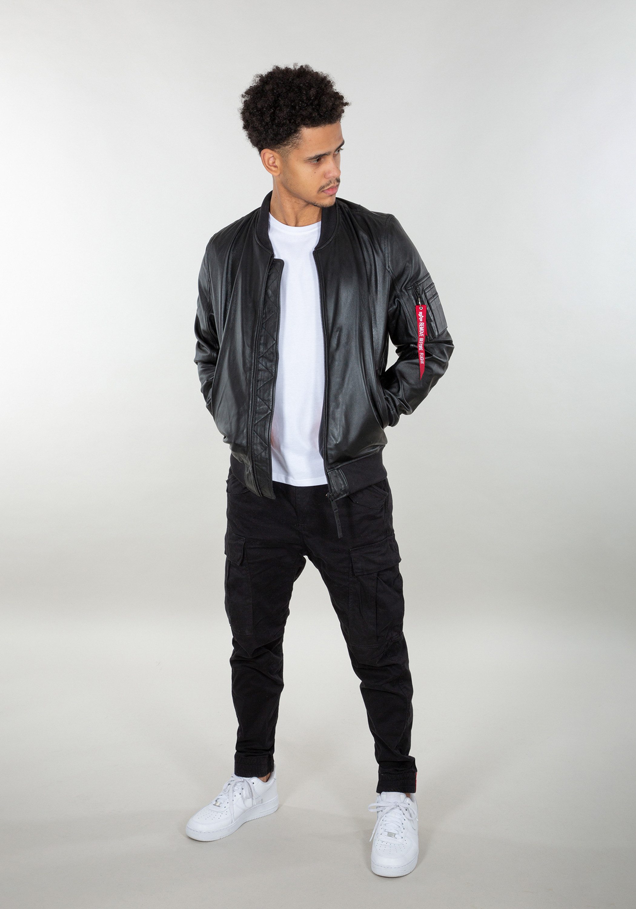 Alpha Industries Bomberjacke MA-1 Leather LW II