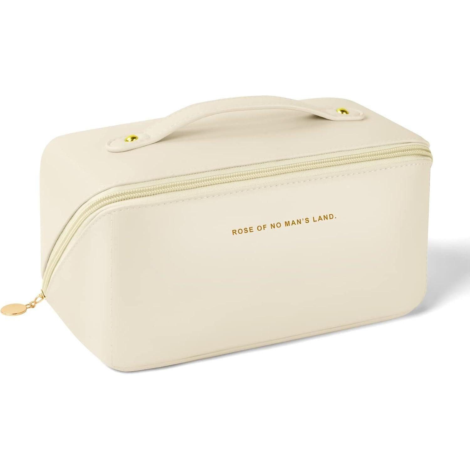 Kosmetiktasche Reise Kosmetiktasche Große Kapazität PU Leder Wasserdicht Makeup