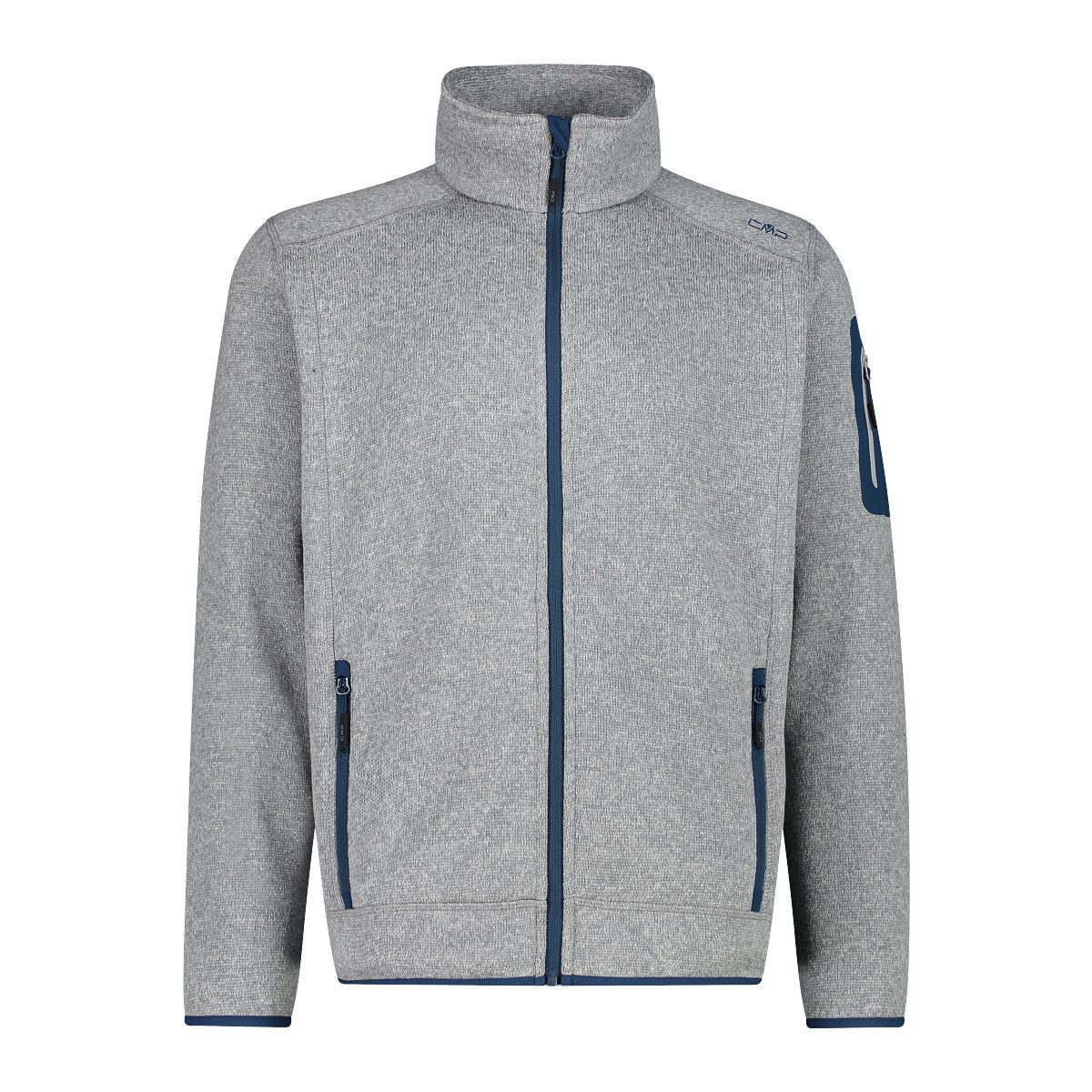 CMP Fleecejacke KNITTED MELANGE für Herren, günstig online kaufen