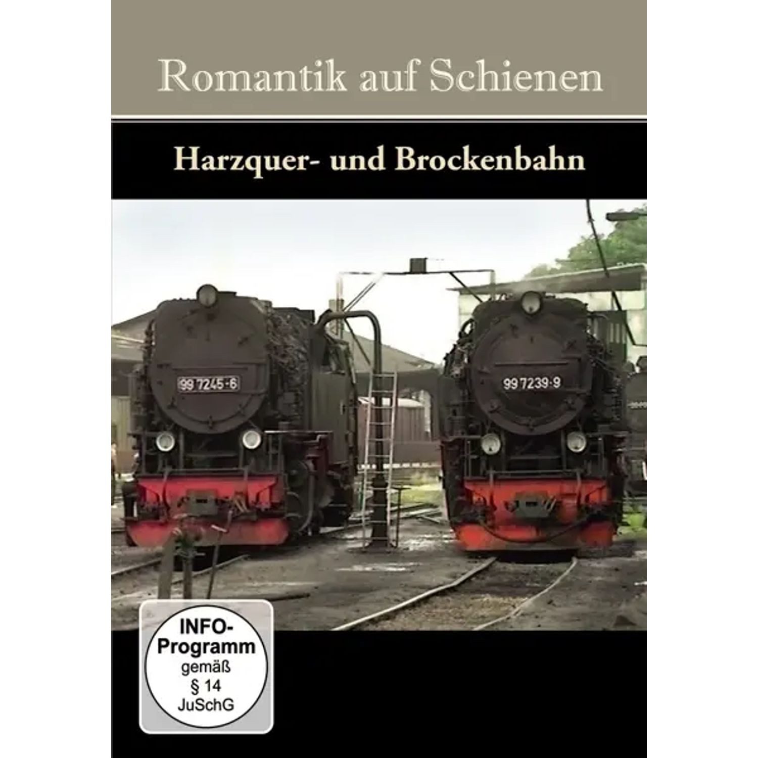 DVD Romantik auf Schienen - Harzquer- und Brockenbahn