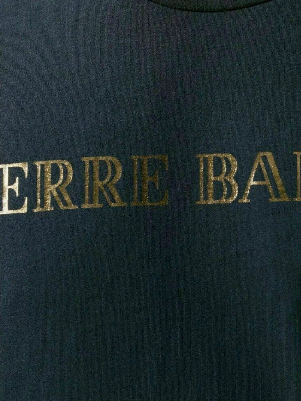 Balmain Paris T-Shirt Pierre Balmain Logo Baumwolle Top