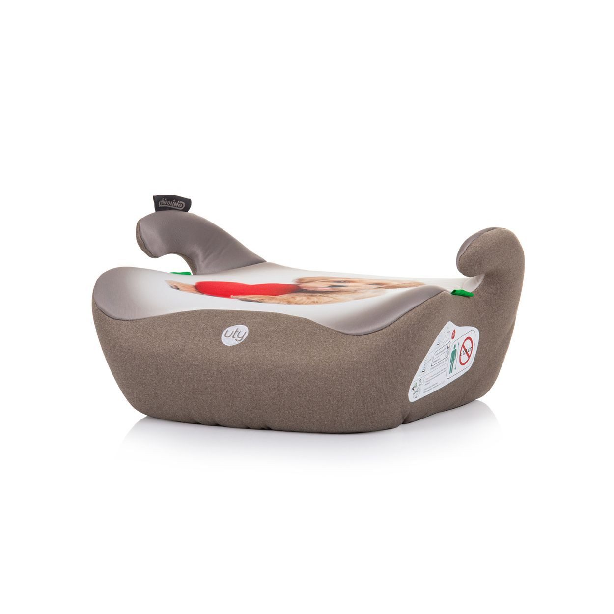 Chipolino Kindersitzerhöhung Kindersitzerhöhung i-Size Uty, ab: 5, bis: 12, (125-150cm) Gruppe 3, Bezug waschbar