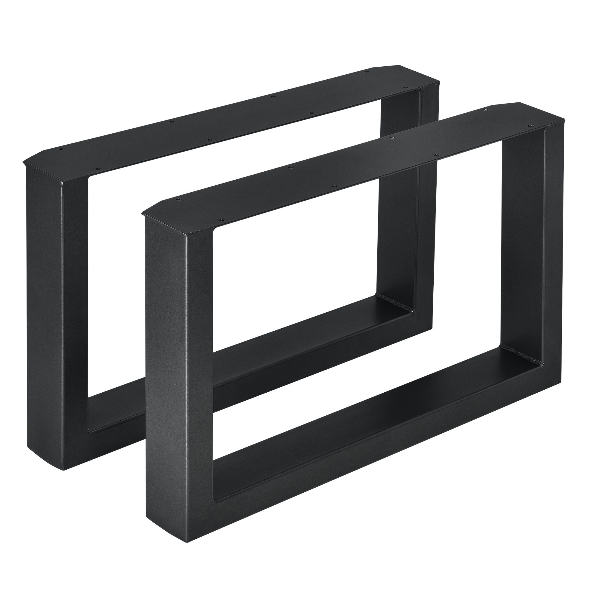 en.casa Untergestell, »Makers« für Couchtisch 64 x 40 cm Stahl Schwarz