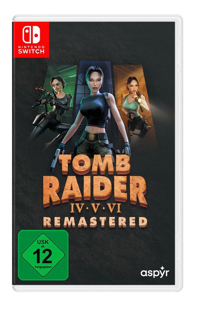 Tomb Raider 4-6 Remastered Nintendo Switch