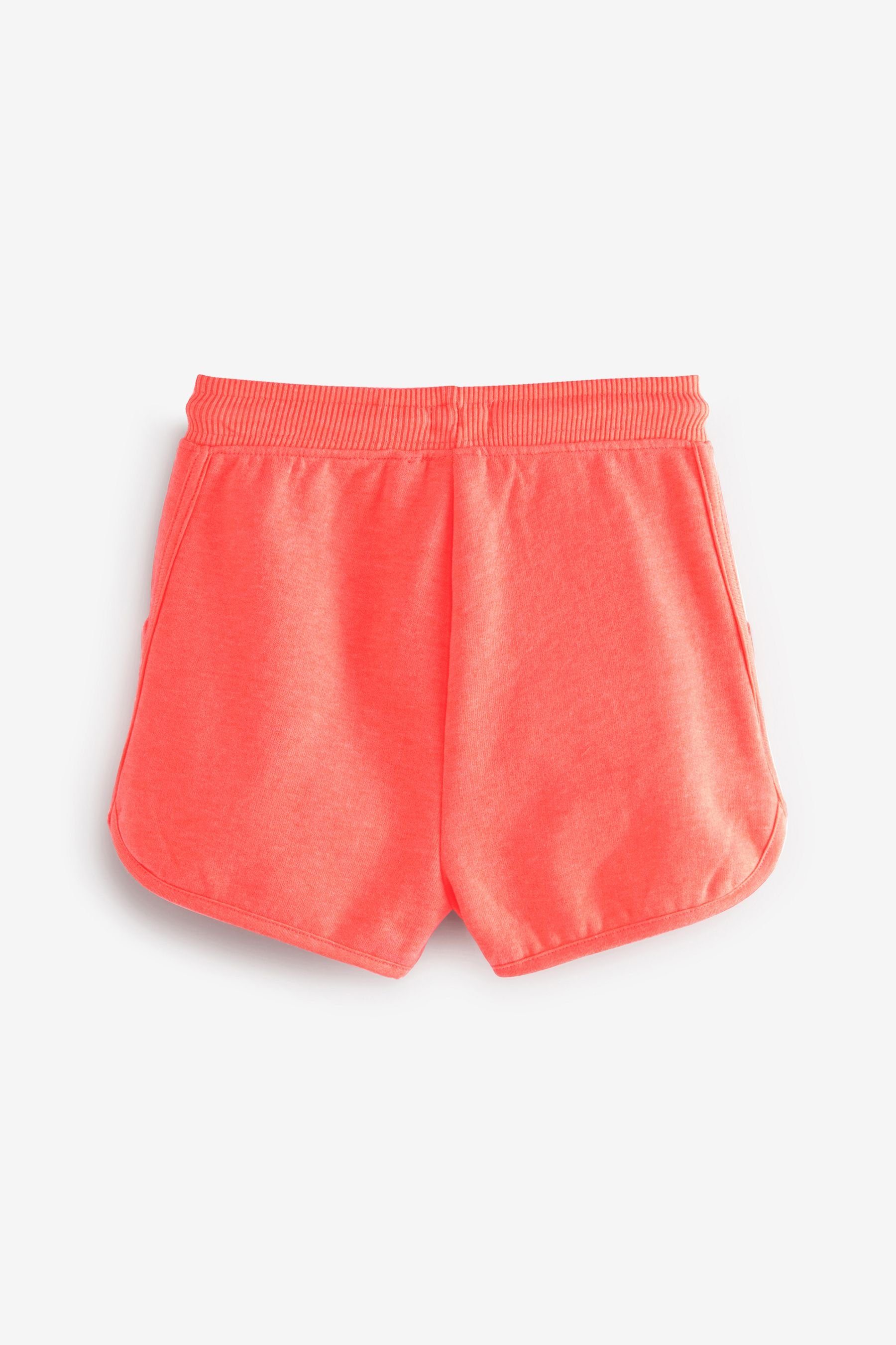 Next Sweatshorts Pink (1-tlg) Jersey-Shorts Fluro