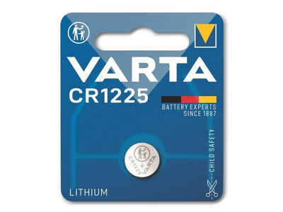VARTA VARTA Knopfzelle Lithium, CR1225, 3V 1 Stück Knopfzelle