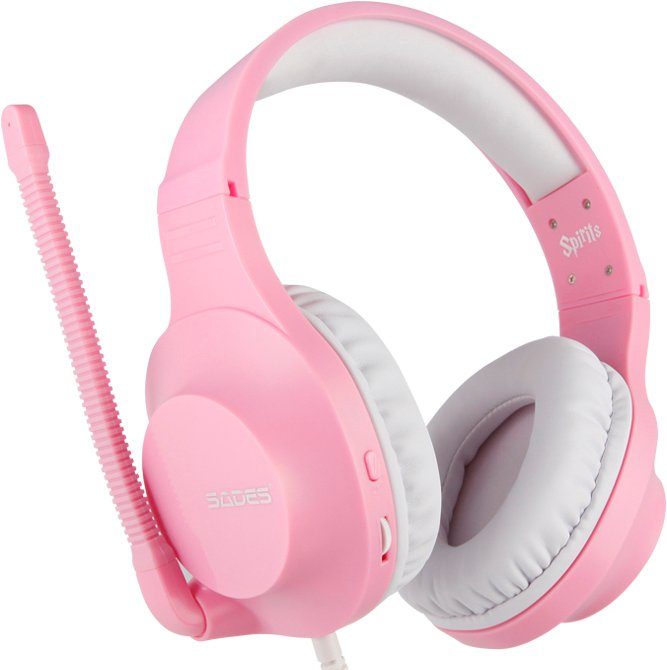 SA-721 Sades pink kabelgebunden Spirits Gaming-Headset
