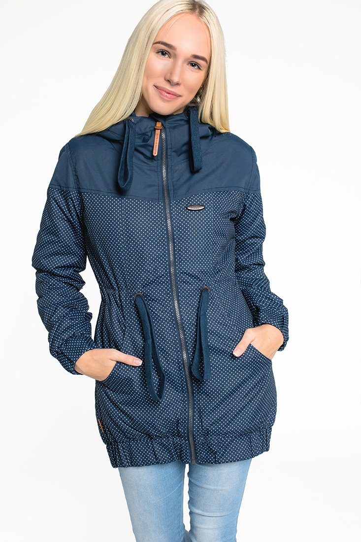Alife & Kickin Funktionsparka CHARLOTTE II COAT CS mit hochschließendem Kragen und Kapuze