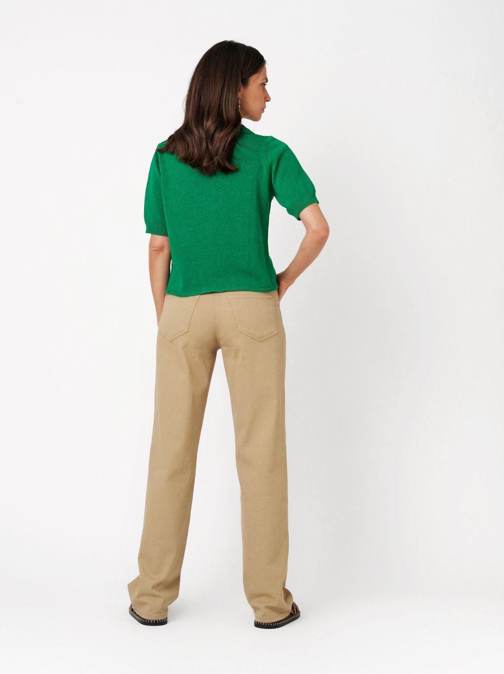TONI Straight-Jeans Liv Regular mit Bindegürtel