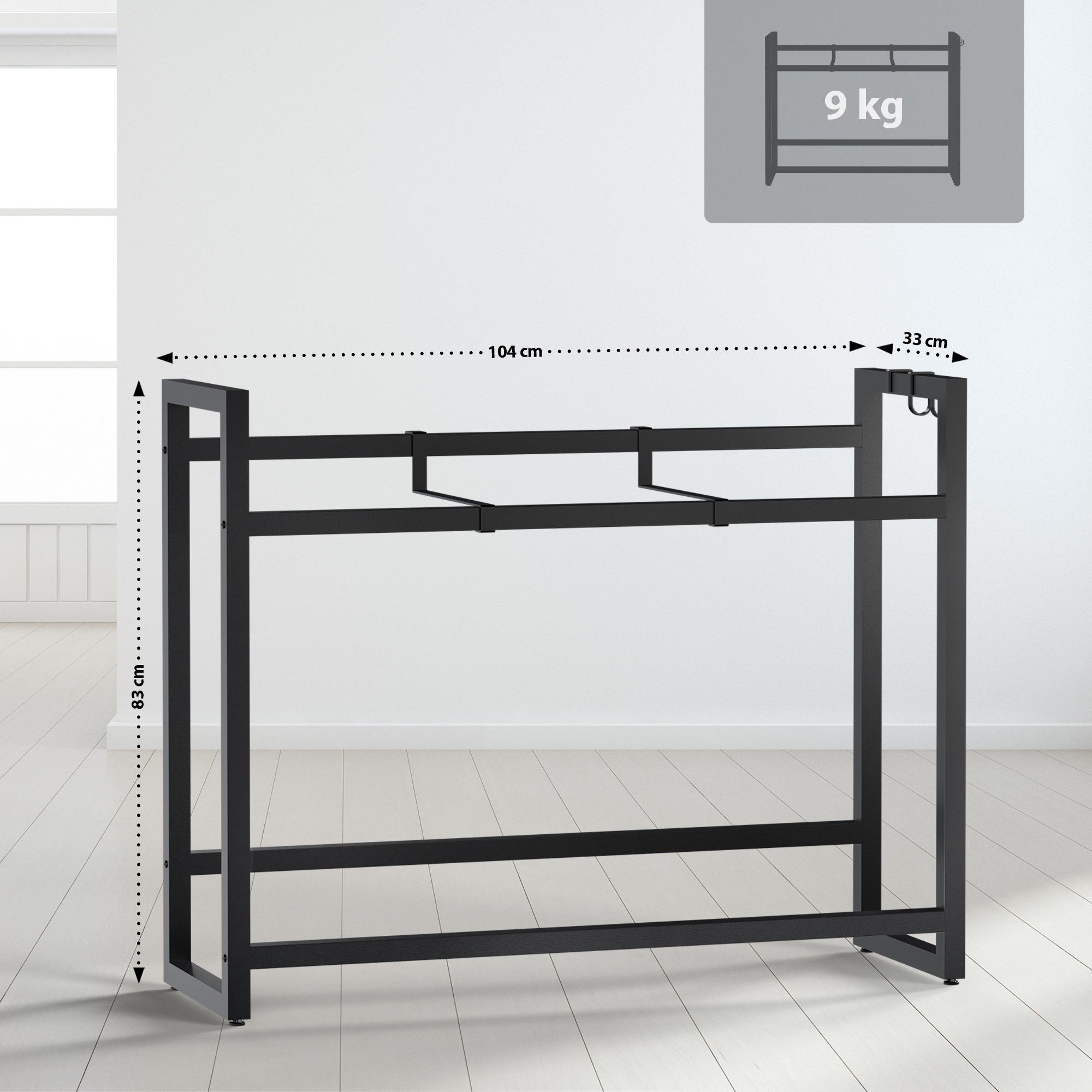 CLP Standregal Powell, Ständer für 6 Getränkekisten, platzsparend, stabil günstig online kaufen