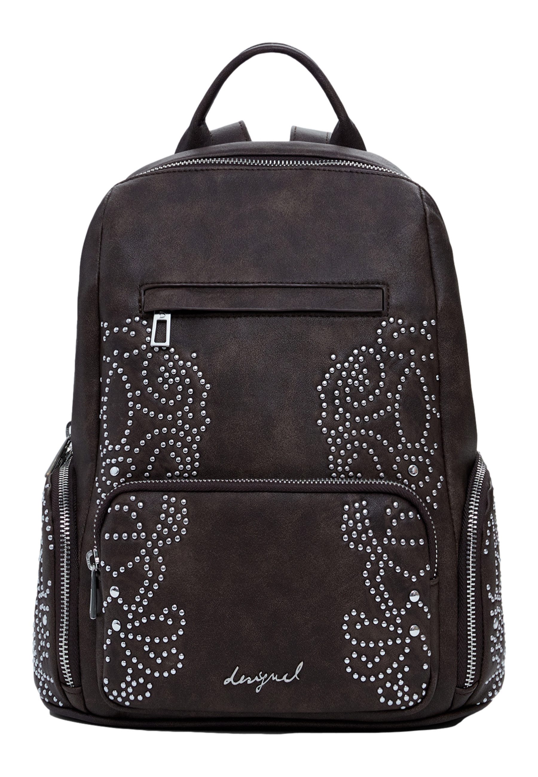 Desigual Rucksack Rucksack POKER FACE CHESTER MINI CHOCO Backpack (1-tlg)