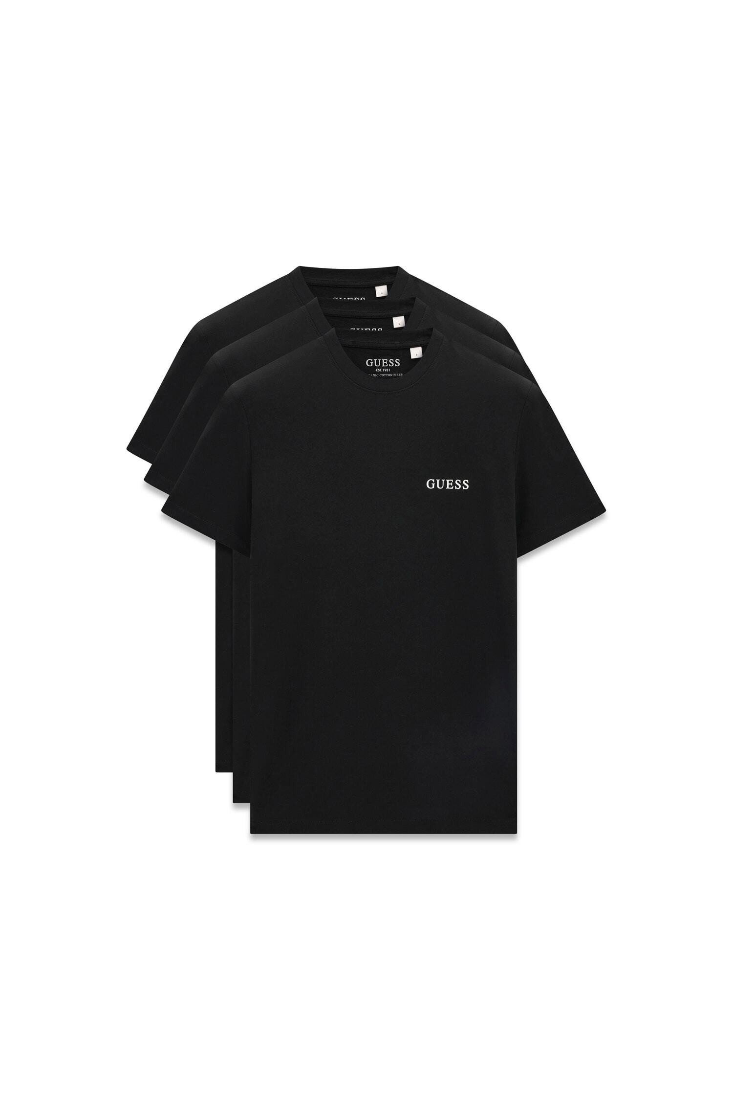 Guess T-Shirt TEE CN 3PACK aus Baumwolle