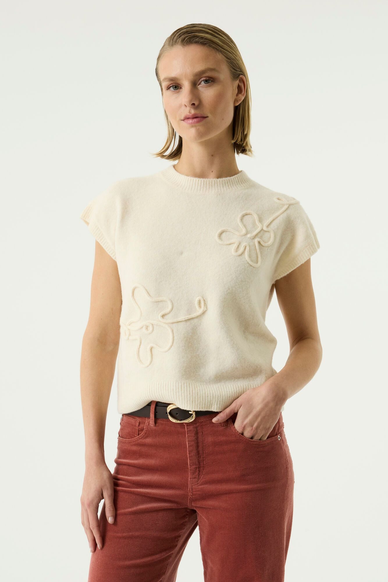 GARCIA JEANS Strickpullover