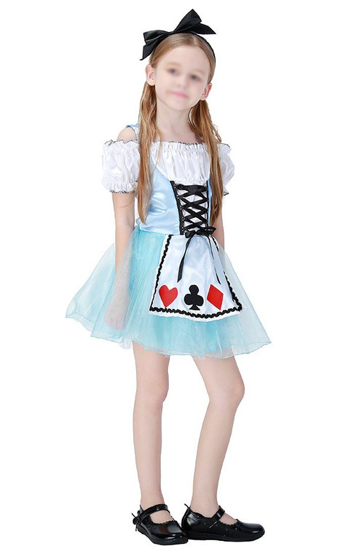 GalaxyCat Kostüm »Kinder Kleid für kleine Alice im Wunderland Fans«, Kinder  Kostüm von Alice online kaufen | OTTO
