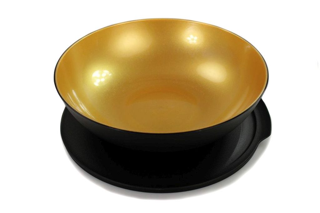 TUPPERWARE Schüssel Allegra 3,5 L schwarz gold