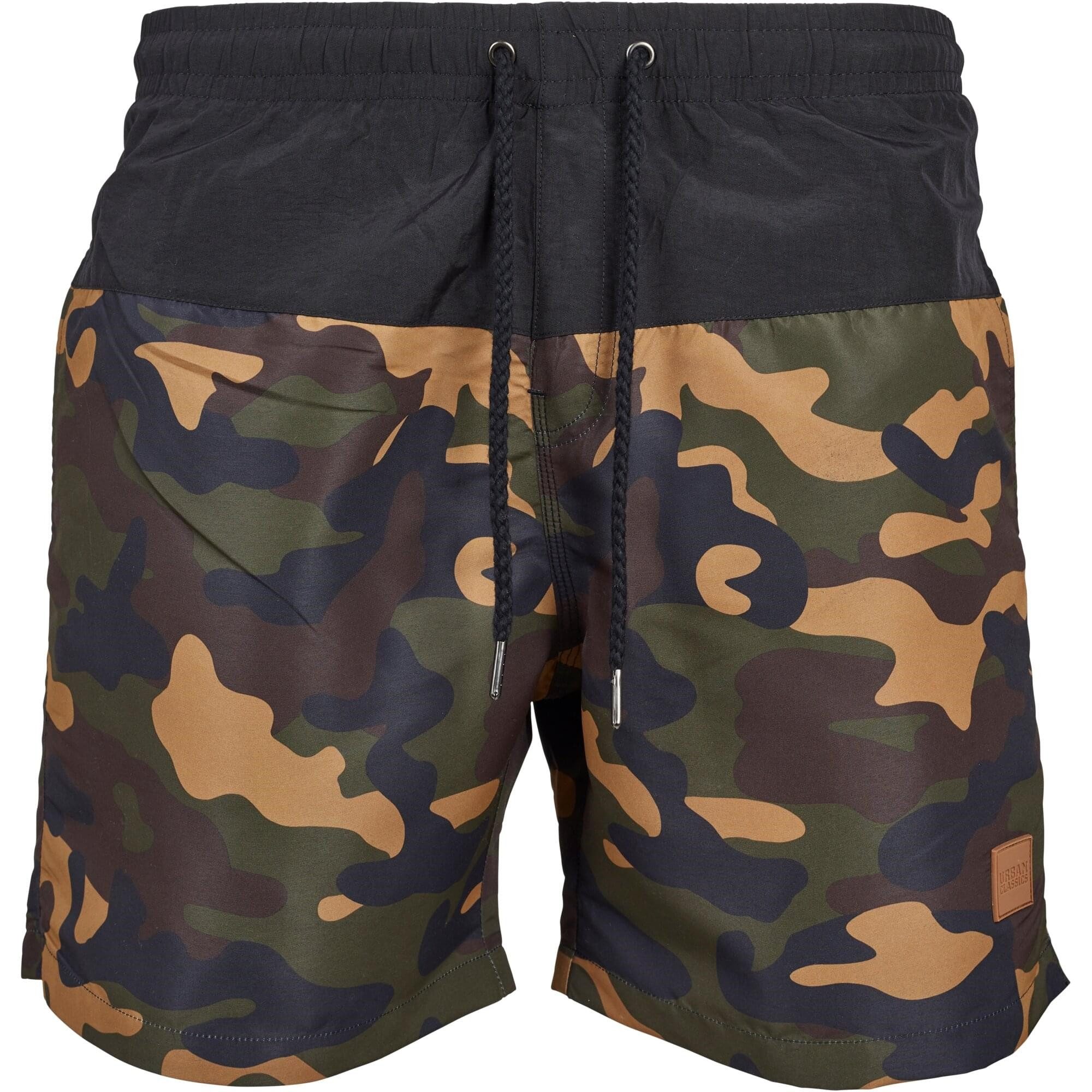 URBAN CLASSICS Badeshorts Urban Classics Herren Block Swim Shorts günstig online kaufen