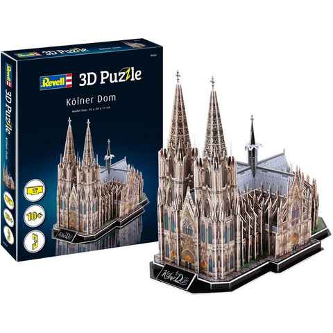 Revell® 3D-Puzzle Kölner Dom, 179 Puzzleteile