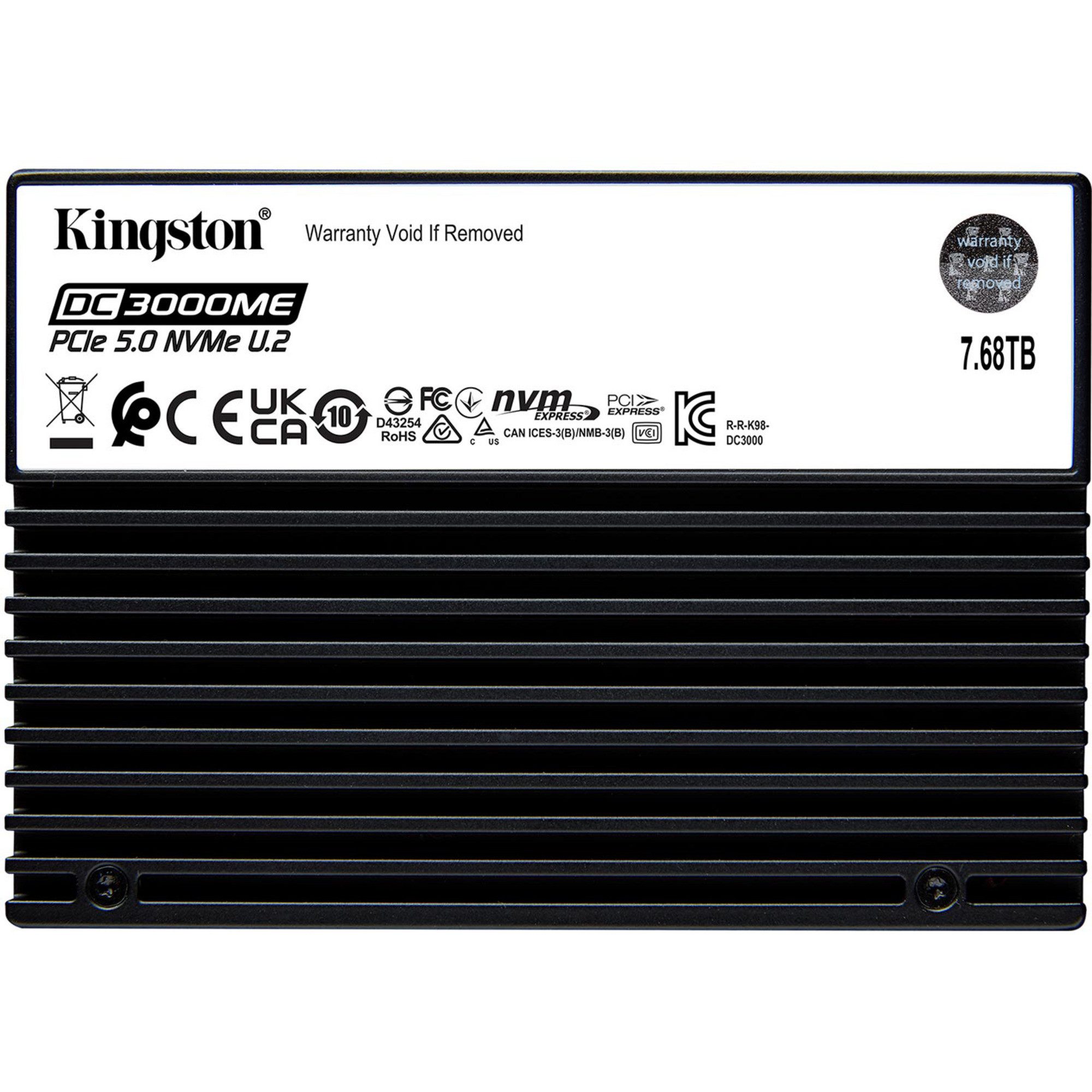 Kingston Kingston DC3000ME 7860 GB, SSD, (PCIe NVMe Gen5 x4 interne HDD-Festplatte (7.680 GB) 2.5"