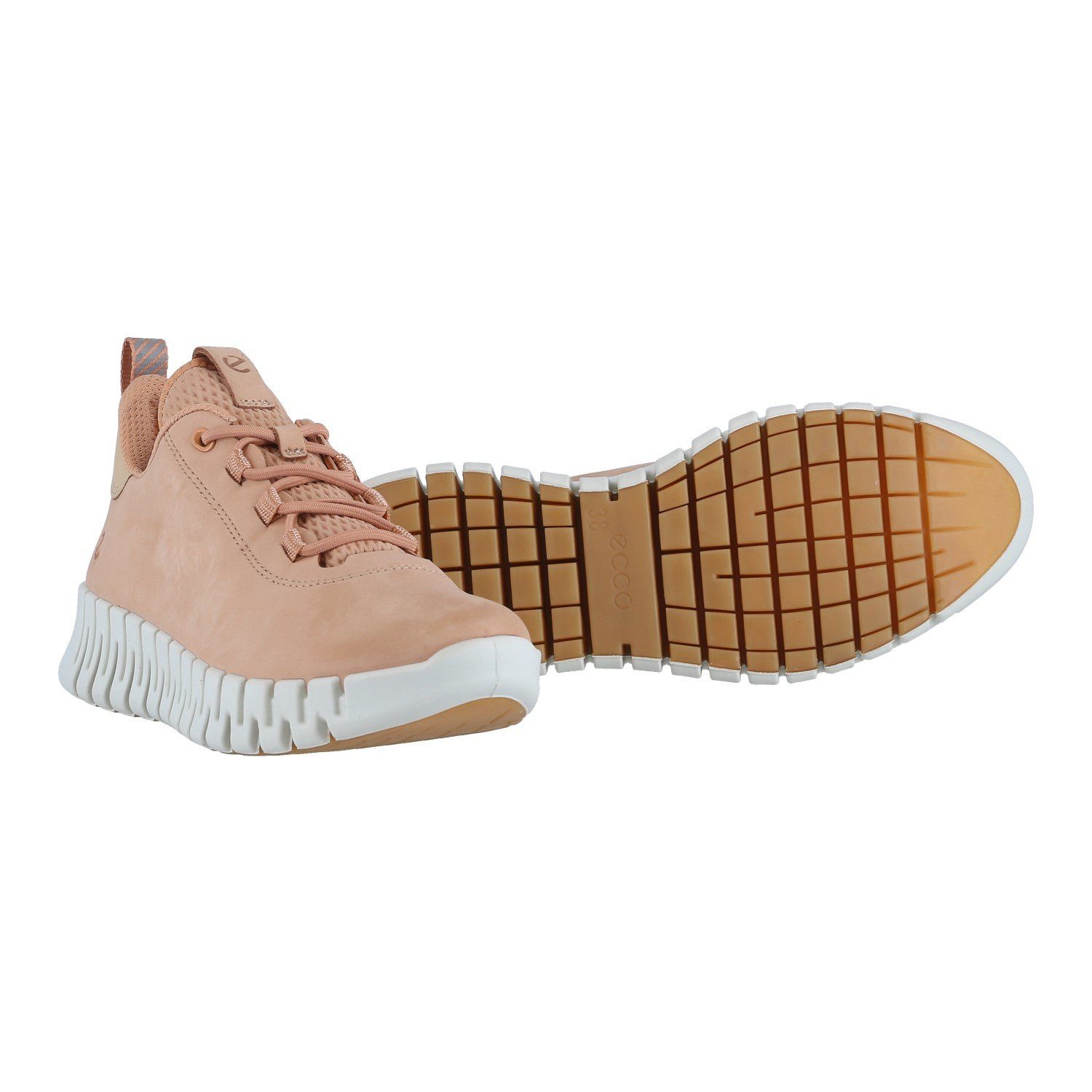 Gruuv Lea (weiches Nappaleder) hellbraun Damen Sneaker