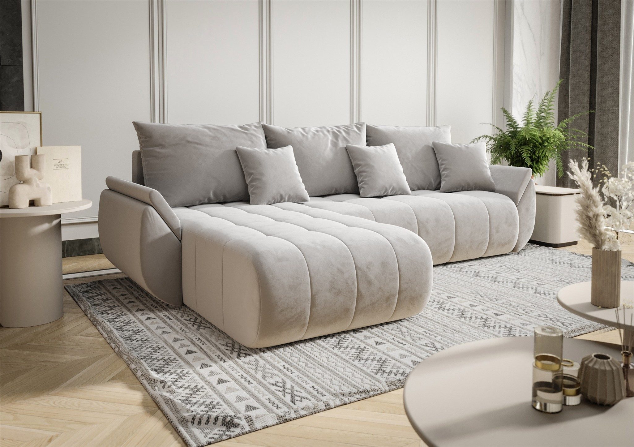 Fun Möbel Ecksofa Sofa Schlafsofa AKITA günstig online kaufen