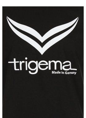 Trigema T-Shirt TRIGEMA T-Shirt mit TRIGEMA-Logo (1-tlg)