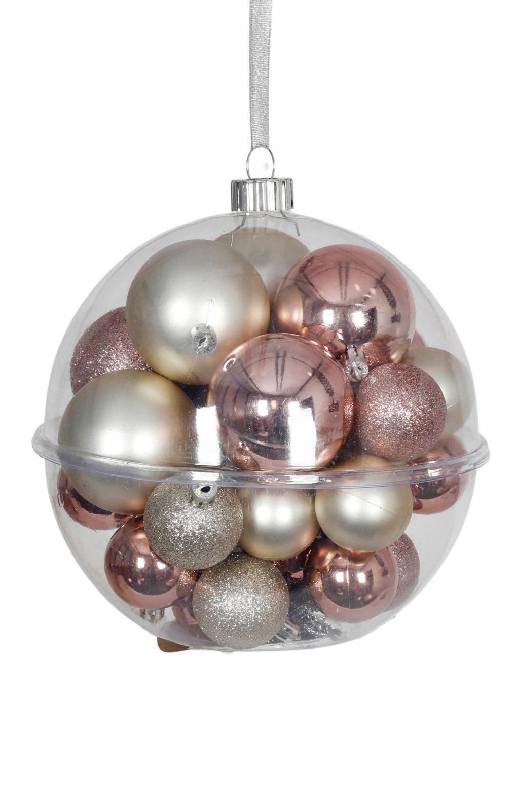 BURI Weihnachtsbaumkugel Weihnachtsbaumkugeln 4-6cm 30-teiliges Set Baumschmuck Christbaumkugel (30 St)