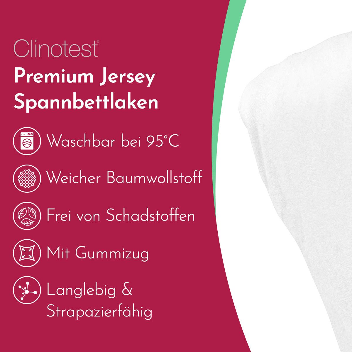 Clinotest Spannbettlaken Kinderbett 70x140 cm, bis günstig online kaufen