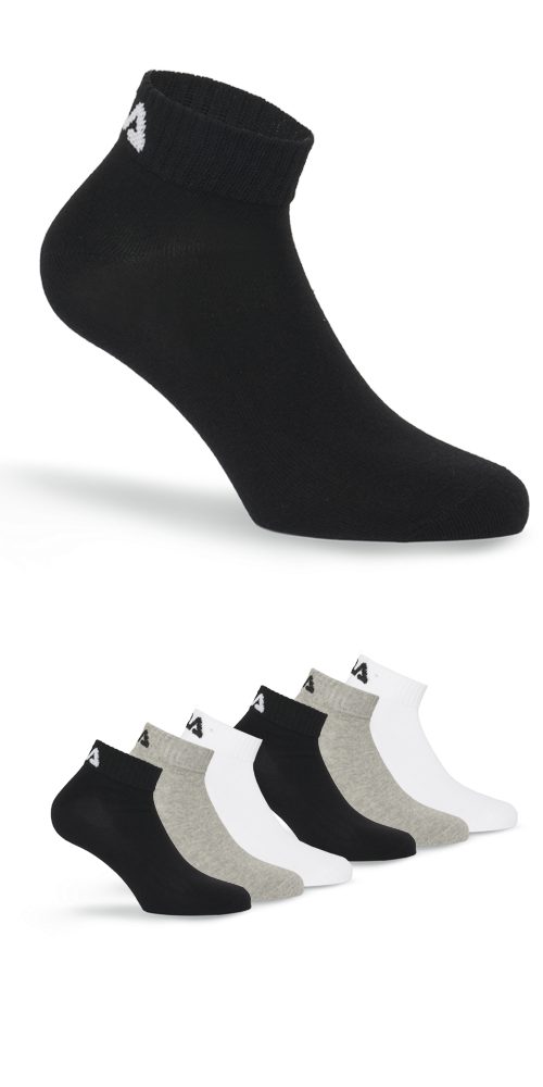 Fila Kurzsocken UNISEX INVISIBLE PLAIN SOCKS (6-Paar) Baumwollmischung, Rip günstig online kaufen