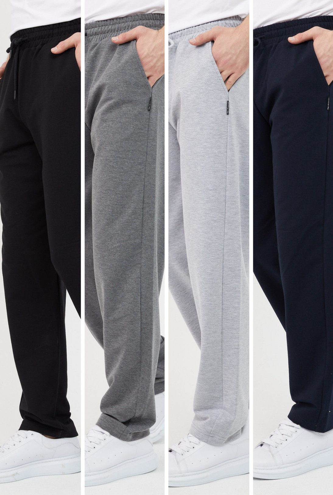 COMEOR Jogginghose Sweathose Sporthose Herren (4-tlg) günstig online kaufen