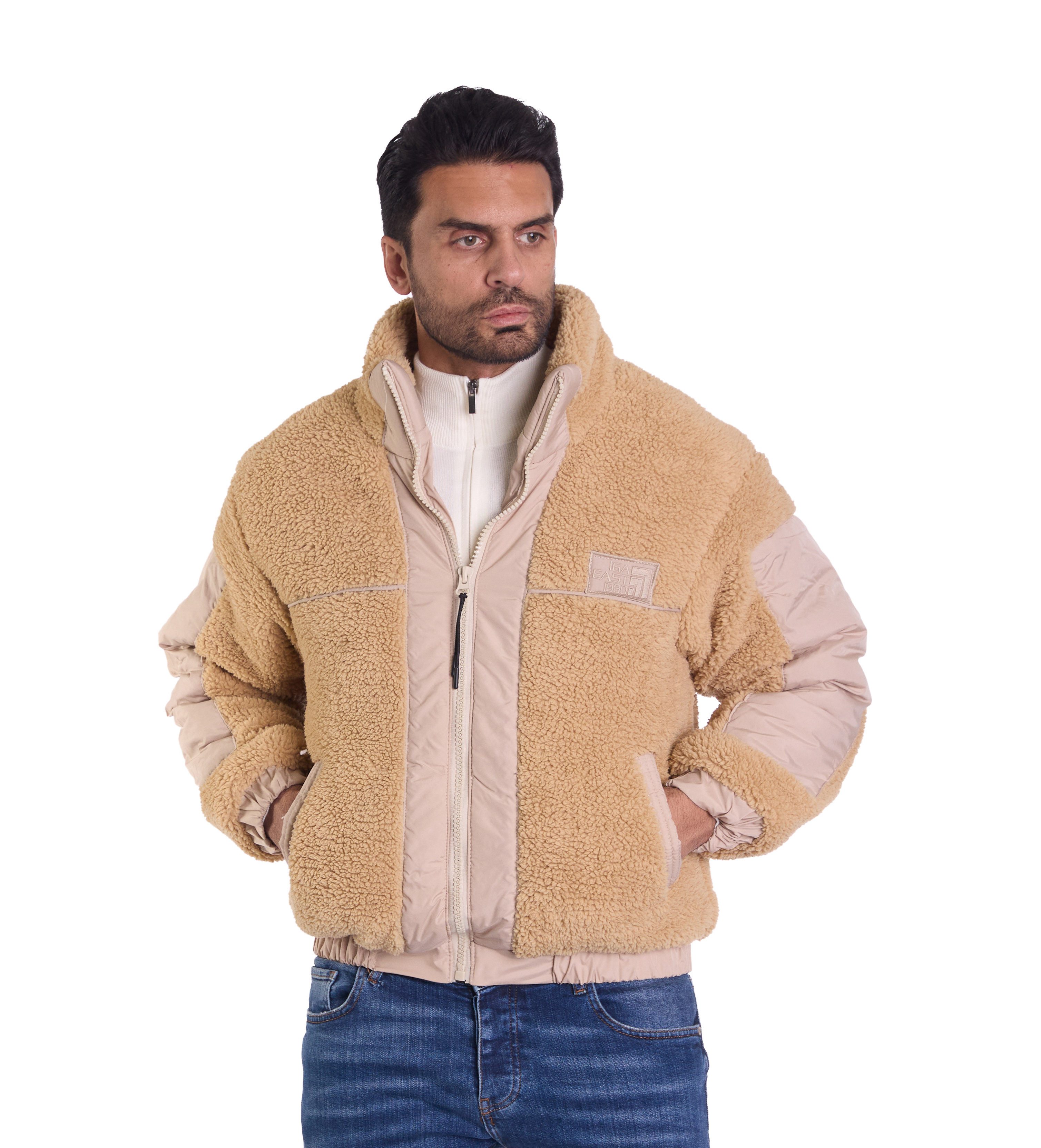Denim Distriqt Winterjacke Herren Teddy Jacke günstig online kaufen