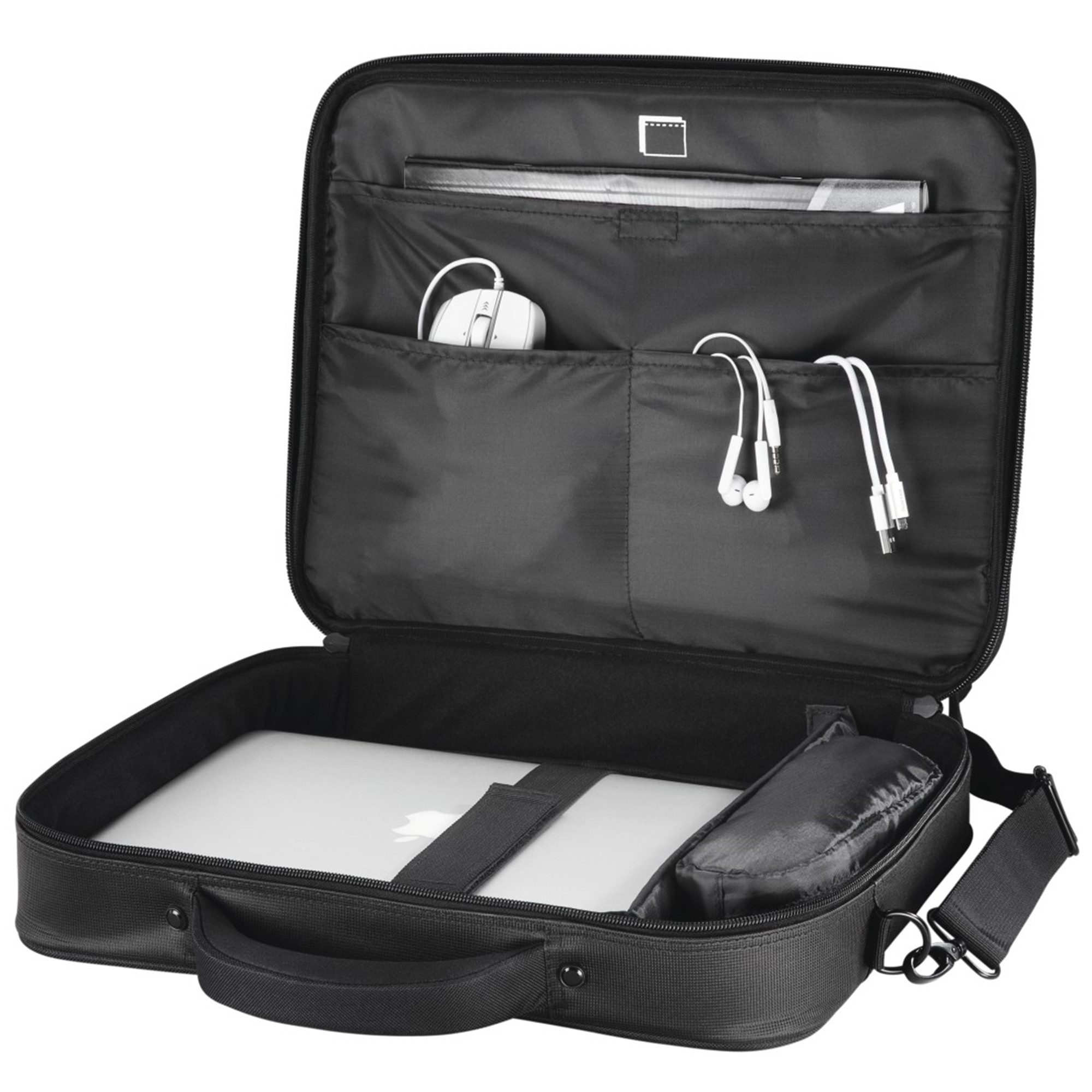 Hama Laptoptasche Miami, bis 40 cm (15,6), Schwarz (4-tlg)