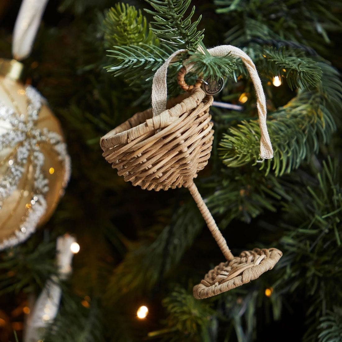 Rivièra Maison Christbaumschmuck Christbaumschmuck Cocktailglas Bubbles günstig online kaufen