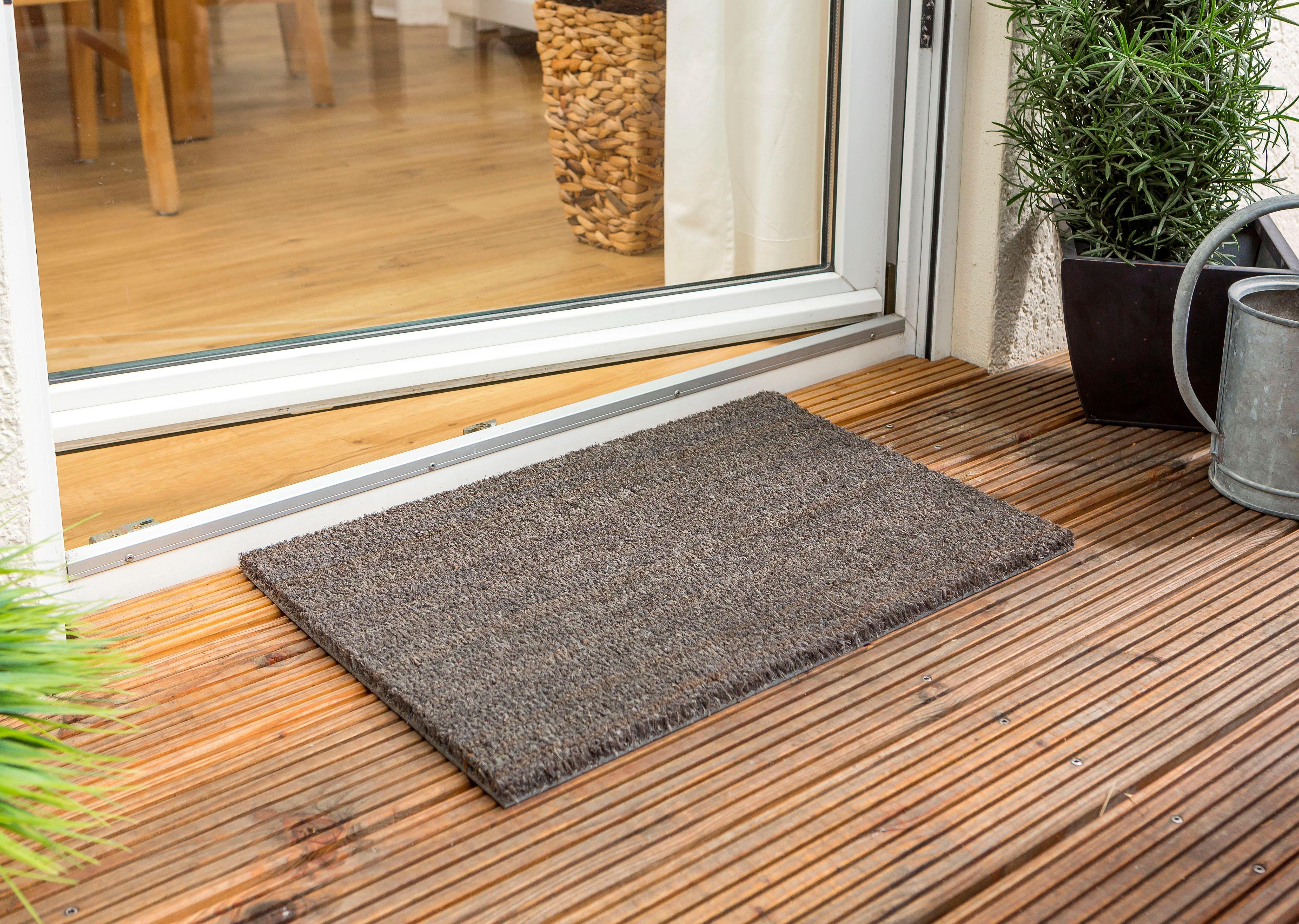 ASTRA Fußmatte Kokosvelours 106, rechteckig, Höhe: 16 mm, Schmutzfangmatte, Kokosmatte, In -und Outdoor geeignet