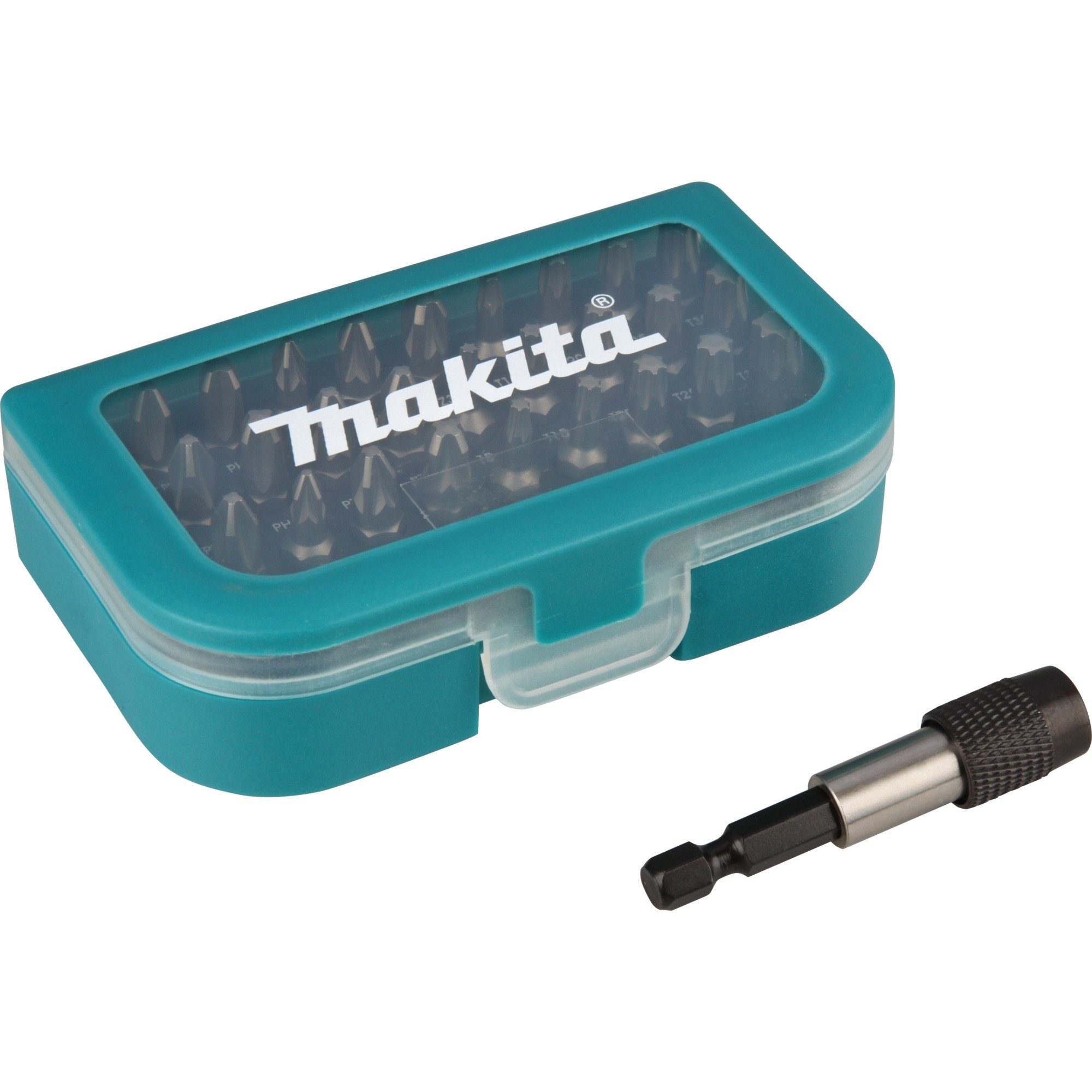 Makita Bohrer- und Bitset Makita Bit-Satz 31-teilig P-73374, (1/4)