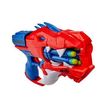 Hasbro Kostüm Dartblaster Raptor-Slash Revolver, Lass die Darts aus dem Dino Schlund hageln!