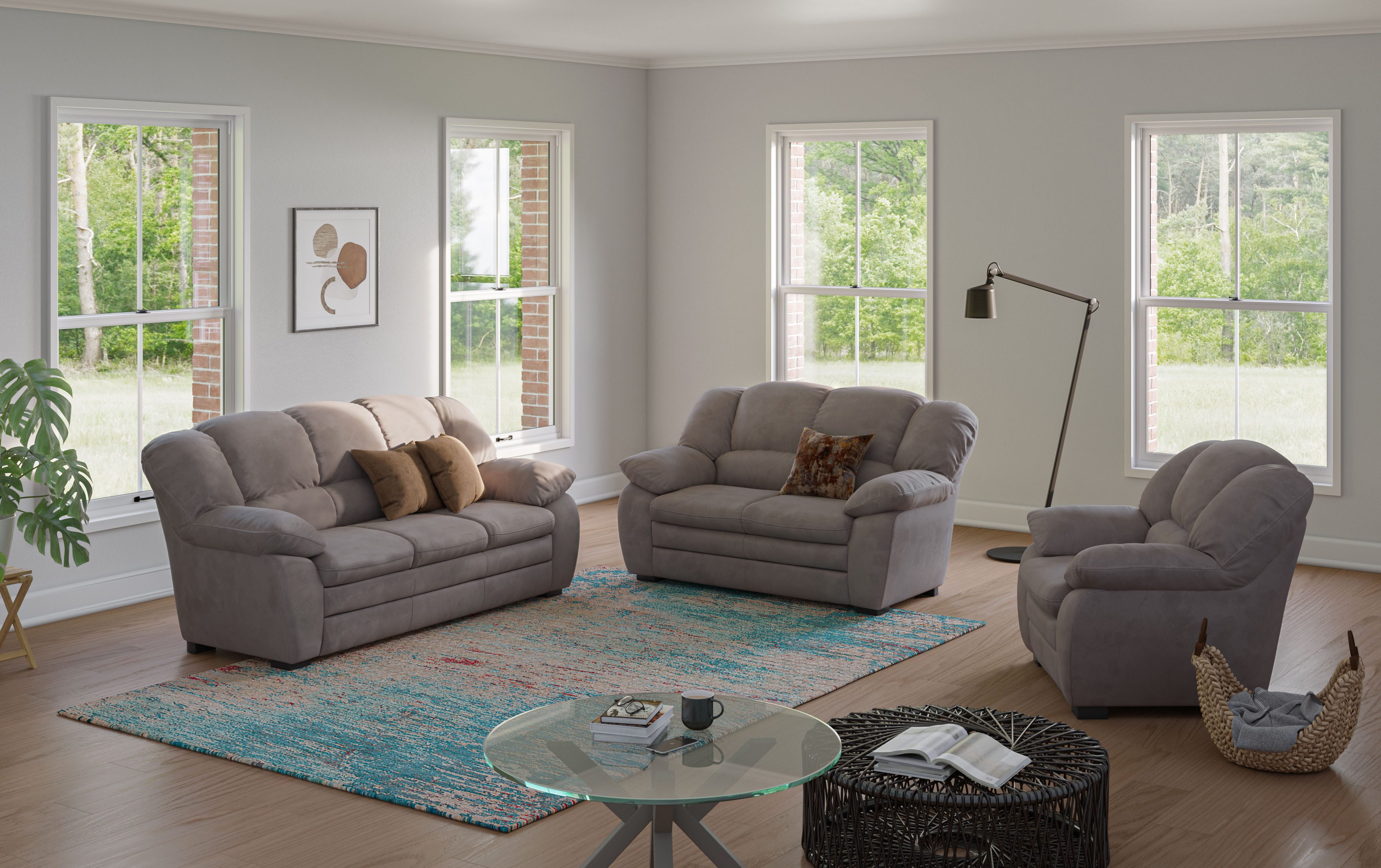 COTTA Polstergarnitur Casino, Sofa Set, 3-2-1 günstig online kaufen