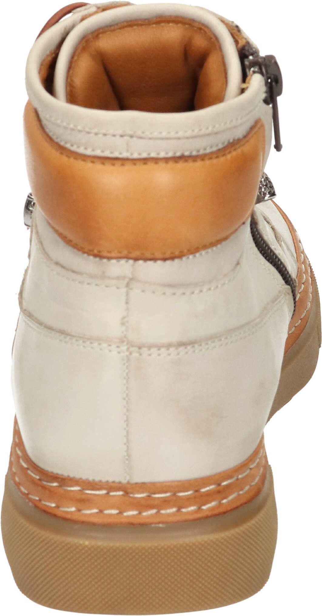 Manitu Stiefeletten Schnürstiefelette aus echtem Leder