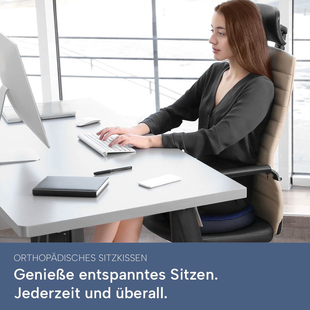 casimum Steißbeinkissen Orthopädisches Sitzkissen RELIEF aus günstig online kaufen