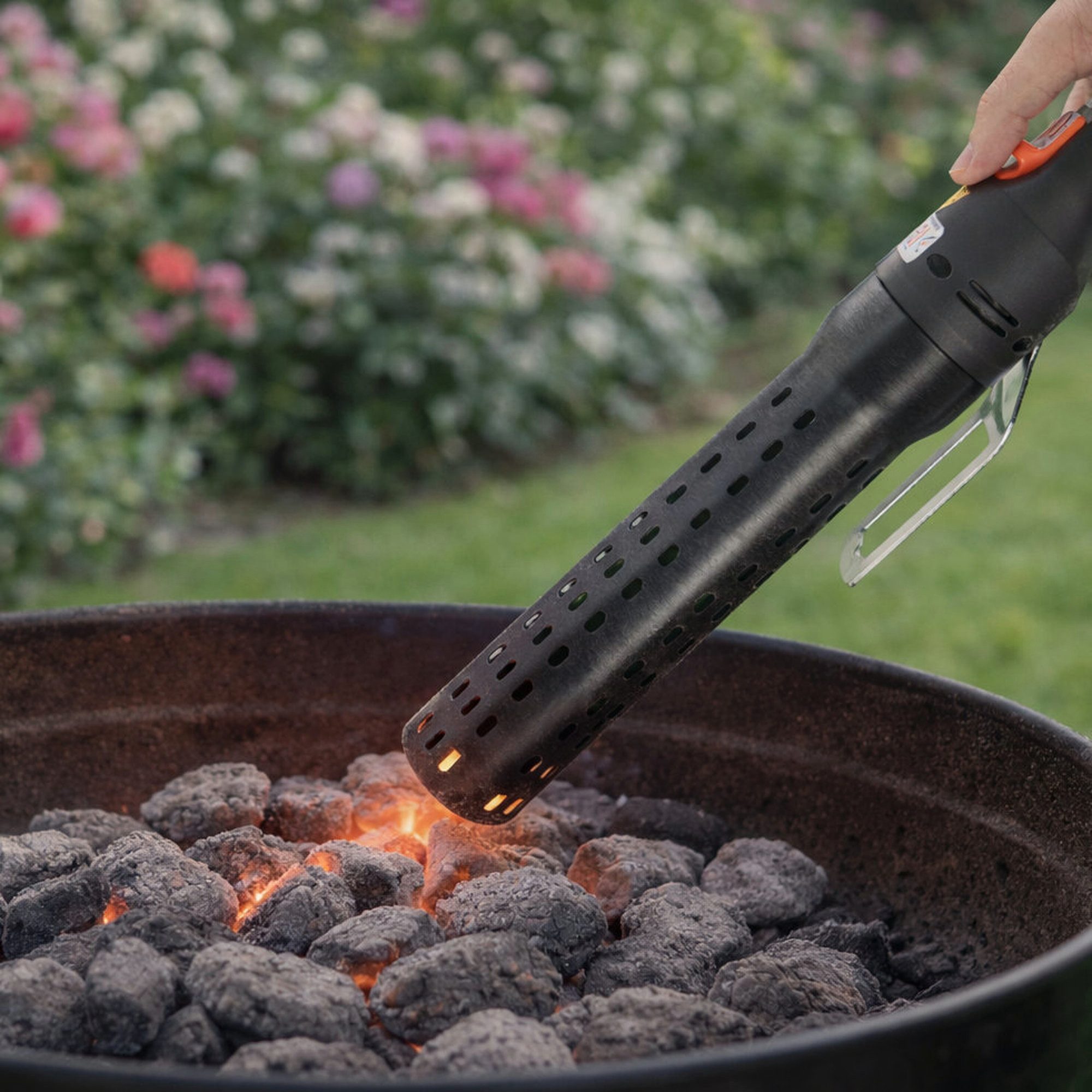 BBQ-Toro Grillanzünder Elektrischer Grillanzünder IGGI Schwarz/Schwarz, 2000 W, 650, 0.833 kg