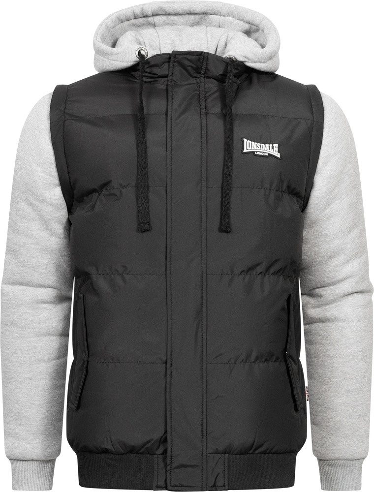 Lonsdale Kurzjacke Dowpot Herren Jacke mit Kapuze normale Passform günstig online kaufen